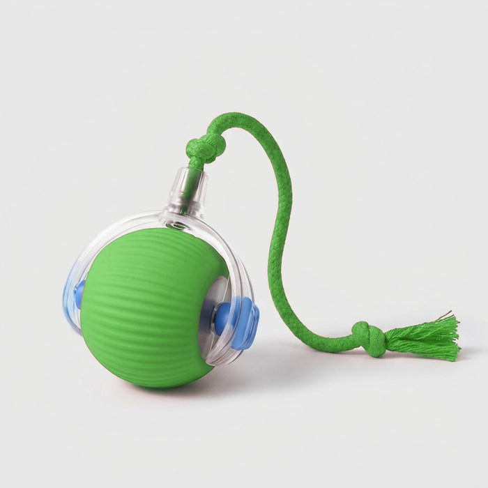 Animora RollPal self-moving dog ball in green